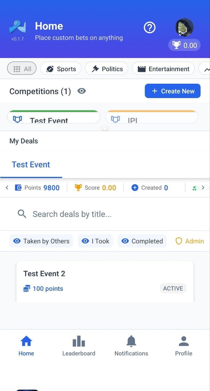 VettiBet Android App Demo